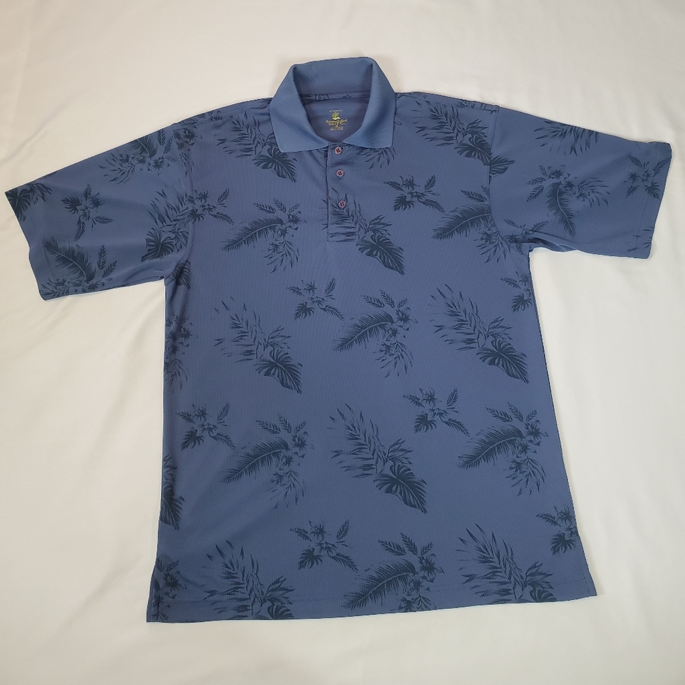 Diamond Head Wear Floral Polo Size Medium